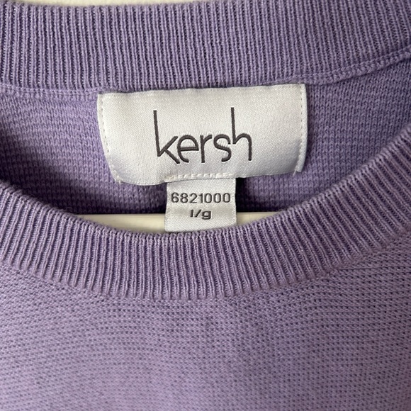 Purple short sleeve lilac sweater - vintage look! - Picture 3 of 3